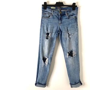 Kut from the Kloth Boyfriend Ripped Jeans
